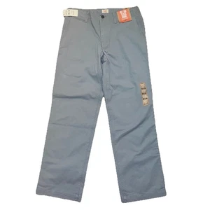 NWT Dockers Men’s Blue Off the Clock Khaki Pants Straight D2 Flat Front 30x30 - Picture 1 of 10