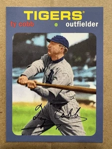 2020 Topps Ty Cobb Topps Choice Blue Parallel #TC-12  Detroit Tigers - Picture 1 of 2