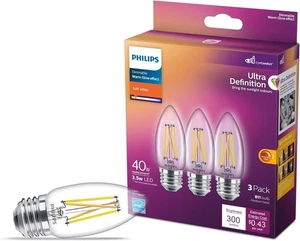 Philips E26 Soft White Led Light Bulb Dimmable 2700K Cri95 Eyecomfort Long La... - Picture 1 of 8