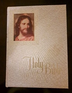 HOLY BIBLE Fireside Family Edition New American Bible Catholic - Imagen 1 de 12