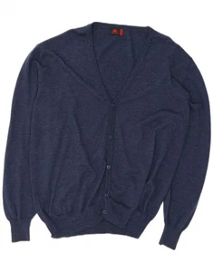 KAPPA Herren Strickjacke Pullover 2XL dunkelblau Wolle OK08 - Bild 1 von 3