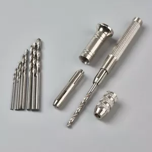 11Pcs Metal Mini Hand Drill Twist Jewelry Maker/Crafts Drilling Hole Tool Set - Picture 1 of 7