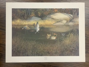 Stampa artistica aziendale firmata Ernie Knauss edizione limitata 21x28 esterno 757/950 - Foto 1 di 4
