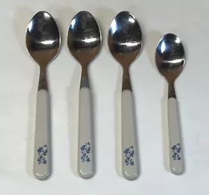 4 PFALTZGRAFF YORKTOWNE 3-8" SOUP SPOONS & 1-6.5" Teaspoon -STAINLESS-SILVERWARE - Bild 1 von 7
