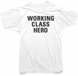 T-shirt officiel John Lennon - Tee-shirt héros de la classe ouvrière porté par John Lennon - Homme