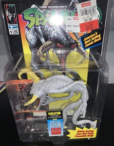 Spawn Series 1 'VIOLATOR' Action Figure w/ Comic Book (1994) McFarlane's NIB - Picture 1 of 3