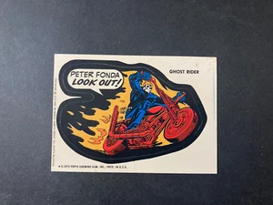 Scanlens,Topps, Comic Book Heroes Ghost Rider card - Picture 1 of 3