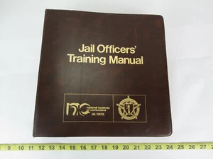 Vtg Jail Officers' Training Manual National Institute of Correction NIC Center - Picture 1 of 11