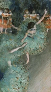 Swaying Dancer From 1877 until 1879, Edgar Degas, Art Print Poster 14" x 11" - Picture 1 of 1