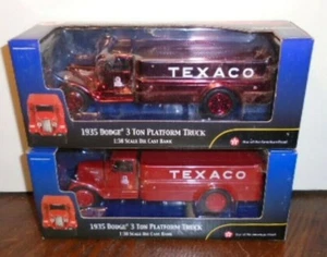 2002 TEXACO 1935 DODGE PLATFORM DELIVERY TRUCKS #19 REGULAR SPECIAL MINT BOXES - Picture 1 of 5