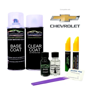 CHEVROLET Paint Touch Up Kit, 1 fl. oz. With Clear Coat, 100% OEM MATCH - Picture 1 of 9