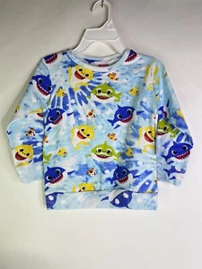 Pinkfong Baby Shark Daddy Grandpa Sweatshirt Long Sleeve Top Kids Boys Size 6 - Picture 1 of 7