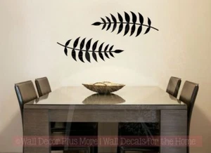 Large Florals Set of 2 Wall Decals Vinyl Art Stickers for Kitchen Home Decor - Picture 1 of 8