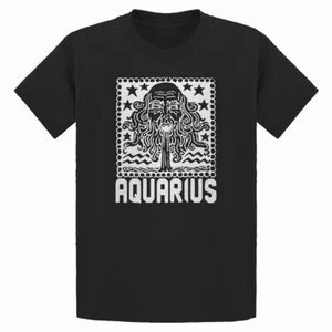 Aquarius Zodiac Astrology Youth T-shirt - Picture 1 of 10