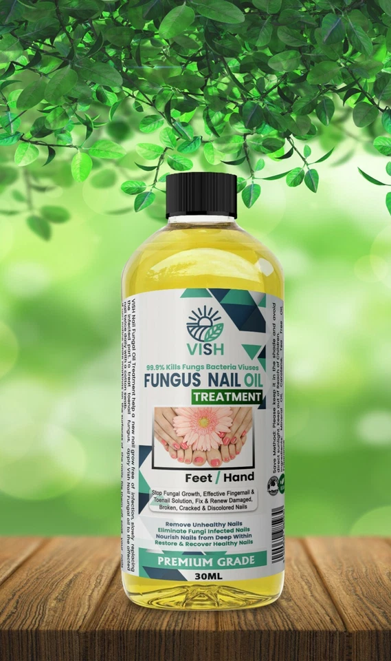 VISH Antimykotische Behandlung Pilz effektive Fingerzehe Nagelreparatur flüssige Lösung UK