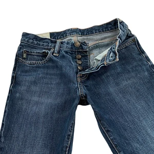 Abercrombie & Fitch Skinny Jeans Mens Size 30 x 32 Low Rise Button Fly - Picture 1 of 12