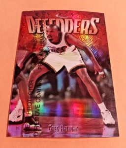 1997-98 Topps Finest Defenders Greg Anthony Refractor #202 (con exfoliación) - Sonics - Imagen 1 de 3