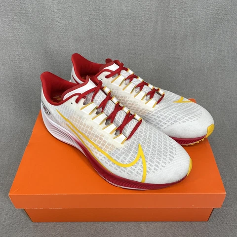 Kansas City Chiefs Nike Mens Size 11 Zoom Pegasus 37 Running Training Shoes Cover