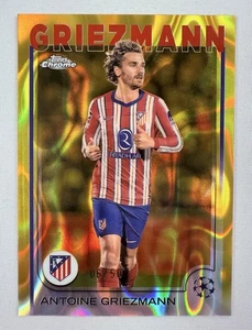 Antoine Griezmann 2024-25 Topps Cromo UEFA Oro Lava Refractor #/50 Atlético - Imagen 1 de 2