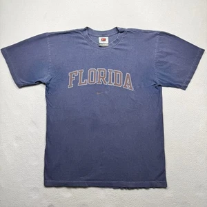Vintage 90s/Y2K Nike Team Faded Florida Gators T-Shirt Sz M Football - Picture 1 of 5