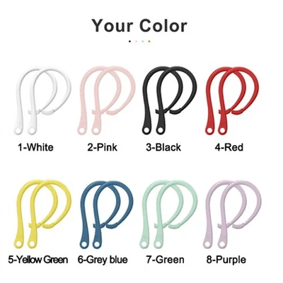 10 Pairs Sports silicone ear mounts for Apple AirPods pro 2/3 accessories - Image 1 of 4