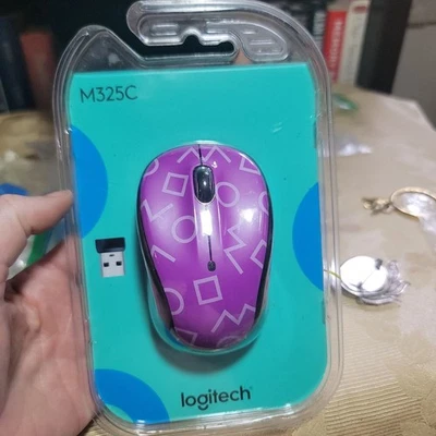 Logitech M325C Mouse w Micro-Precise Scrolling & Tilt Wheel high speed accuracy - Image 1 of 4