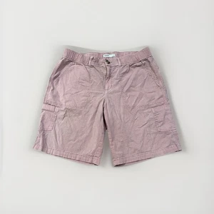PREOWNED Womens Sonoma Goods For Life Utility Shorts Purple lavender Size 14 - Picture 1 of 3
