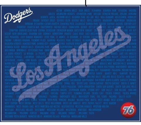 2014 Los Angeles Dodgers NEW Fleece Blanket SGA Cover