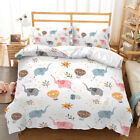 Bedding Sets Pure and Fresh Soft Duvet Cover Bedroom Decor S/D/Q/K Kids Gifts