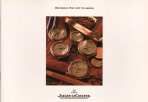 Folleto de reloj pulsera Jaeger-LeCoultre 1988, Odiseo, los nuevos clásicos - Imagen 1 de 3