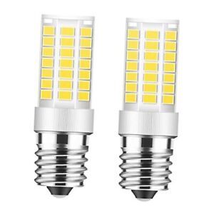  E17 LED Bulb Dimmable, 5W Microwave Oven Bulb 6000K, 40W Daylight White