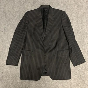 Gieves Hawkes Savile Row London 100% Wool Sport Coat Blazer Jacket Mens 44 L - Picture 1 of 10