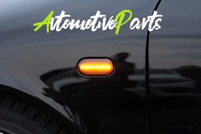 Ford Fiesta 2002-2007 Ford Focus 2004-2007 Kit 2 Frecce Laterali LED DESIGN NERO - Immagine 1 di 4