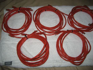 (25) 7ft 24AWG Cat6 500MHz patch  Ethernet Network Cable Orange - Picture 1 of 3