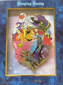Disney WDI Sleeping Beauty 65th Anniversary Aurora Maleficent Jumbo LE 300 Pin - Picture 1 of 5