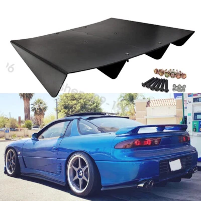 Rear Diffuser Bumper 4 Fins For Mitsubishi 3000GT 1991-1999 Spoiler 22"x 20"  Foto 1 de 4