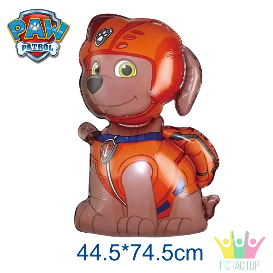 Zuma Paw Patrol Balloon Foil Air Lolly Bag Cake Party Cupcake Decoration Banner - image 1 of 1