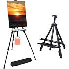 Niecho 66 Inches Easel Stand With Tray, Aluminum Metal Art Easel Artist Tripo...