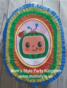Suministro de fiesta de cumpleaños Coco Melon piñata - Imagen 1 de 1