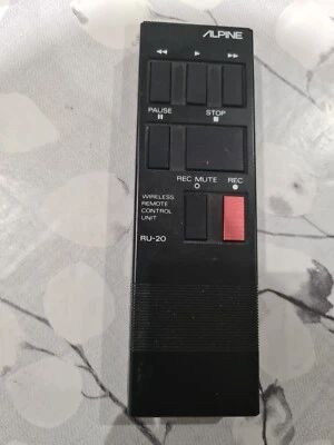 Alpine RU-20 Remote Control for AL-85, AL90 - Image 1 of 2