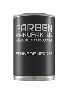 Schwedenfarbe Holzfarbe Holzlack Holzschutz Wetterschutzfarbe deckend 2L - Bild 1 von 26