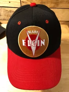 ELGIN BICYCLE IMAGE HAT.QUALITY LOGO IMAGE 30'S HEADBADGE NEW CONDITION - Picture 1 of 5
