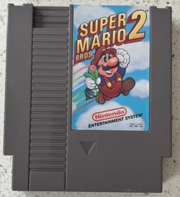 Super Mario Bros. 2 (Nintendo NES, 1988) Authentic- Cartridge Only No SoQ