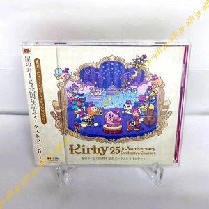 Kirby 25th Anniversary Orchestra Concert Japan Music CD Kirby's Dream Land - Picture 1 of 3