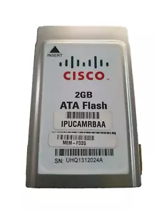 Cisco 16-3524-01 MEM-FD2G 2GB PCMCIA ATA Flash - Picture 1 of 1