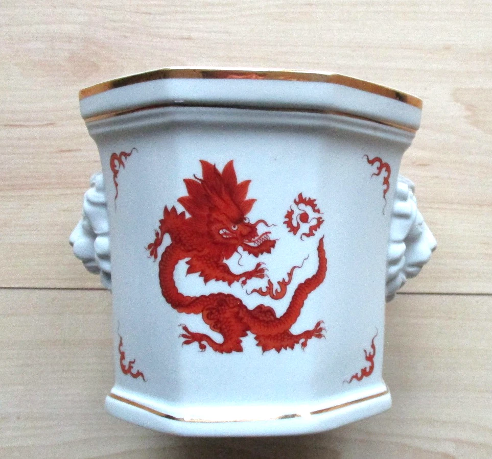 Silver Buffalo Erdbeer-Kuchen-Topf – Vintage Keramik-Übertopf Mit Reaktiver Glasur, Für Sukkulenten & Deko