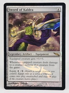 Magic The Gathering MTG Sword of Kaldra Foil Promos: Prerelease Cards - Picture 1 of 2
