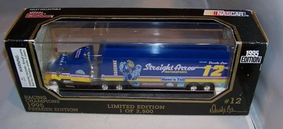1:64 1995 RACING CHAMPIONS PREMIER HAULER #12 STRAIGHT ARROW DERRIKE COPE 1/2500 - Image 1 of 4