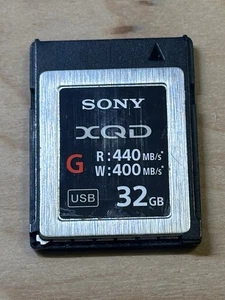 Sony XQD 32GB G Series Memory Card #G012 - Picture 1 of 1