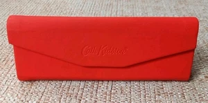 Cath Kidston Spectacle / Glasses Trifold Red Case. Used Good Condition. - Picture 1 of 7
